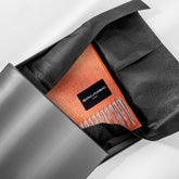 Love Stories - 100% Cashmere Scarf - Tangerine - Heating & Plumbing London -